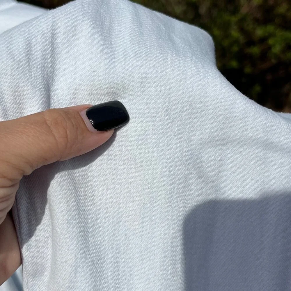 We The Free People Ruffles And Denim Shirt Size M - Picture 8 of 13